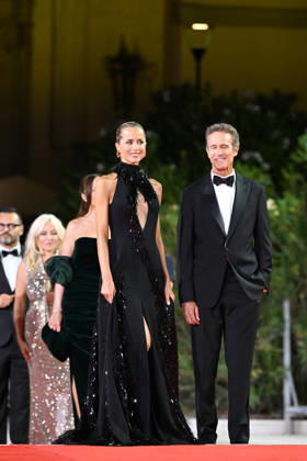 September 9, 2026, Venice, Rome, Italy: Gloria Tonon and Alessandro Benetto on the red carpet for The Fire That You Carry Inside, at the 83rd Venice Film Festival. Venice, September 9, 2026 Venice Italy  - ZUMAa289 20260909_zia_a289_403 Copyright: xMariaxLauraxAntonellix xAgfx