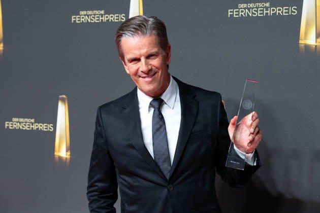 Entertainment Bilder des Tages #2 Preistraeger Markus LANZ, Moderator, Verleihung des Deutschen Fernsehpreises, Der Deutsche Fernsehpreis 2026, Deutscher Fernsehpreis 2026 im Confex Koeln, am 09.09.2025.