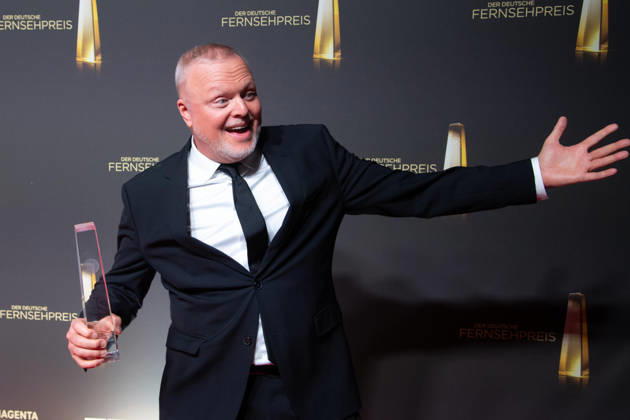 Preistraeger Stefan RAAB Verleihung des Deutschen Fernsehpreises, Der Deutsche Fernsehpreis 2026, Deutscher Fernsehpreis 2026 im Confex Koeln, am 09.09.2025.