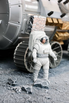 (260909) -- PARIS, Sept. 9, 2026 -- An exhibit is seen during the International Space Summit at the Grand Palais in Paris, France, Sept. 9, 2026. The first International Space Summit opened Wednesday in Paris, bringing together heads of state and government, scientists, astronauts and industry representatives. ) FRANCE-PARIS-INTERNATIONAL SPACE SUMMIT WuxHuiwo 