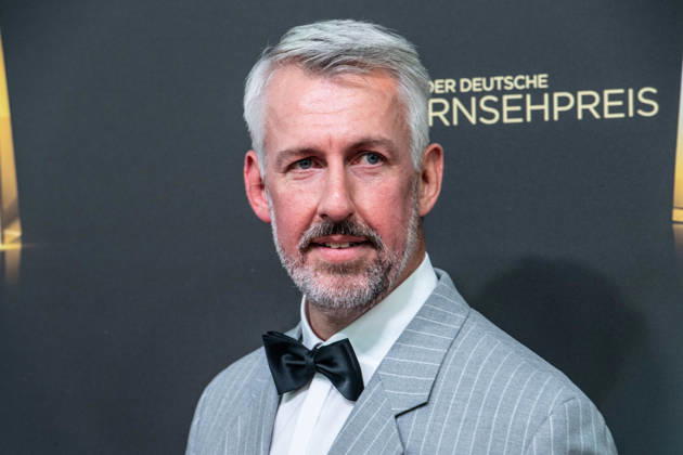 Sebastian PUFPAFF, Moderator, Roter Teppich, Red Carpet Show, Ankunft, arrival, Verleihung des Deutschen Fernsehpreises, Der Deutsche Fernsehpreis 2026, Deutscher Fernsehpreis 2026 im Confex Koeln, am 09.09.2025.