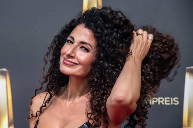 Marwa ELDESSOUKY, Moderatorin Roter Teppich, Red Carpet Show, Ankunft, arrival, Verleihung des Deutschen Fernsehpreises, Der Deutsche Fernsehpreis 2026, Deutscher Fernsehpreis 2026 im Confex Koeln, am 09.09.2025.