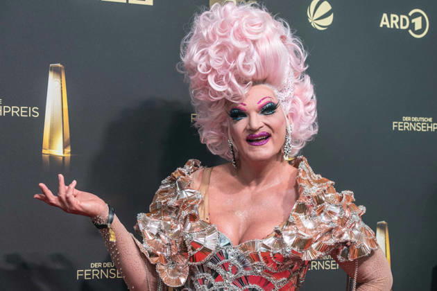Olivia JONES, Roter Teppich, Red Carpet Show, Ankunft, arrival, Verleihung des Deutschen Fernsehpreises, Der Deutsche Fernsehpreis 2026, Deutscher Fernsehpreis 2026 im Confex Koeln, am 09.09.2025.