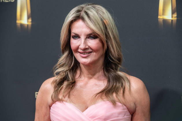 Frauke LUDOWIG, Moderatorin, Roter Teppich, Red Carpet Show, Ankunft, arrival, Verleihung des Deutschen Fernsehpreises, Der Deutsche Fernsehpreis 2026, Deutscher Fernsehpreis 2026 im Confex Koeln, am 09.09.2025.