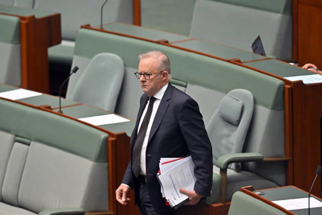 QUESTION TIME, Prime Minister Anthony Albanese before Question Time in the House of Representatives at Parliament House in Canberra, Thursday, September 10, 2026. ( NO ARCHIVING CANBERRA AUSTRALIAN CAPITAL TERRITORY AUSTRALIA  Copyright: xMICKxTSIKASx 20260910113784978002