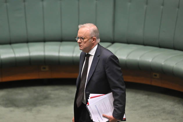 QUESTION TIME, Prime Minister Anthony Albanese before Question Time in the House of Representatives at Parliament House in Canberra, Thursday, September 10, 2026. ( NO ARCHIVING CANBERRA AUSTRALIAN CAPITAL TERRITORY AUSTRALIA  Copyright: xMICKxTSIKASx 20260910143509332993