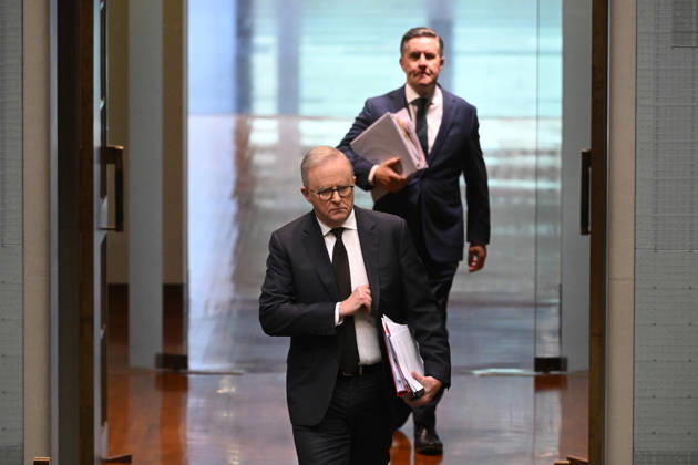 QUESTION TIME, Australian Prime Minister Anthony Albanese arrives during Question Time in the House of Representatives at Parliament House in Canberra, Thursday, September 10, 2026. ( NO ARCHIVING CANBERRA AUSTRALIAN CAPITAL TERRITORY AUSTRALIA  Copyright: xLUKASxCOCHx 20260910115420939160