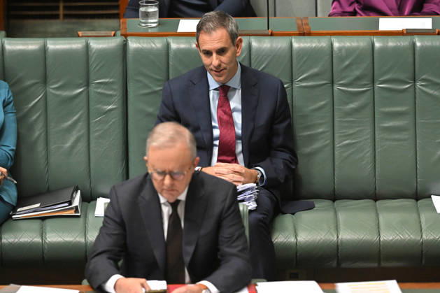 QUESTION TIME, Treasurer Jim Chalmers and Prime Minister Anthony Albanese during Question Time in the House of Representatives at Parliament House in Canberra, Thursday, September 10, 2026. ( NO ARCHIVING CANBERRA AUSTRALIAN CAPITAL TERRITORY AUSTRALIA  Copyright: xMICKxTSIKASx 20260910164291731119