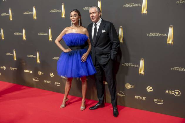 ABB FERNSEHPREIS- Verona Pooth und Eheman Franjo zu Gast auf dem roten Teppich bei der Gala zr verleihung des Der Deutsche Fernsehpreis 2026 iim Confex Center am 09.09.2026 in Koeln NRW Deutschland
