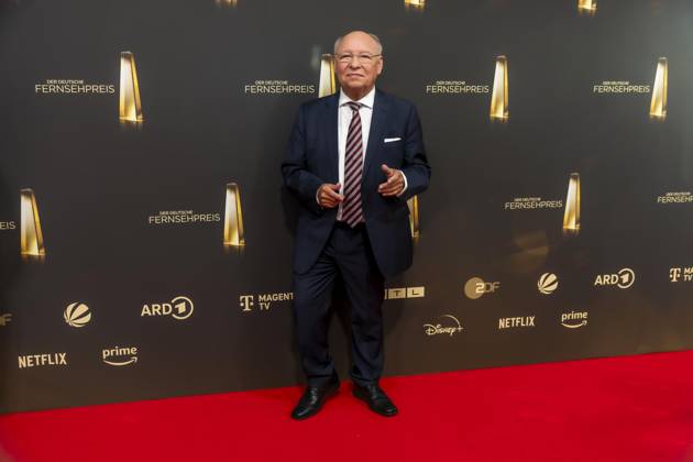 ABB FERNSEHPREIS- Hans-Joachim Heist Schauspieler zu Gast auf dem roten Teppich bei der Gala zr verleihung des Der Deutsche Fernsehpreis 2026 im Confex Center am 09.09.2026 in Koeln NRW Deutschland
