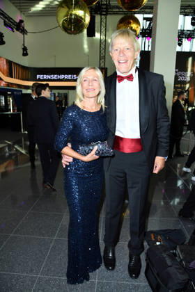 Ulrike von der Groeben mit Ehemann Alexander von der Groeben bei der Verleihung des Deutschen Fernsehpreis im Confex Center in Köln am 09.09.2026