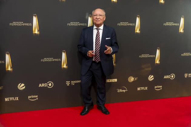 ABB FERNSEHPREIS- Hans-Joachim Heist Schauspieler zu Gast auf dem roten Teppich bei der Gala zr verleihung des Der Deutsche Fernsehpreis 2026 im Confex Center am 09.09.2026 in Koeln NRW Deutschland