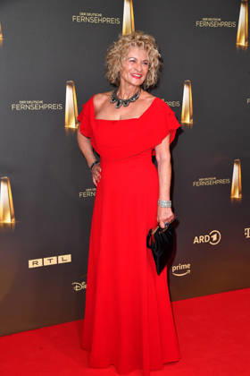 Gabrielle Scharnitzky bei der Verleihung des Deutschen Fernsehpreis im Confex Center in Köln am 09.09.2026