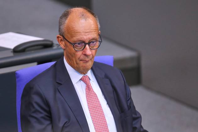 Berlin, Deutschland, 10.09.2026: Deutscher Bundestag: 93. Bundestagssitzung - Haushaltswoche: Bundeskanzler Friedrich Merz (CDU) Copyright: xdtsxNachrichtenagenturx dts_133906