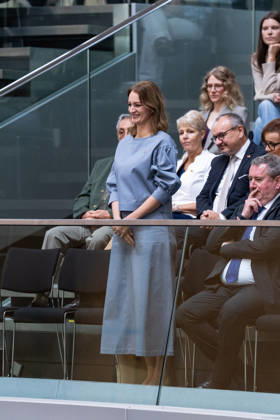 10.09.2026, GER, Berlin, 93. Sitzung des Deutschen Bundestages im Plenarsaal des Reichstagsgebäudes. Ãgnes Forsthoffer, Präsidentin des ungarischen Parlaments zu besuch im Bundestag Copyright: xnordphotoxGmbHx xChristianxSchulzex