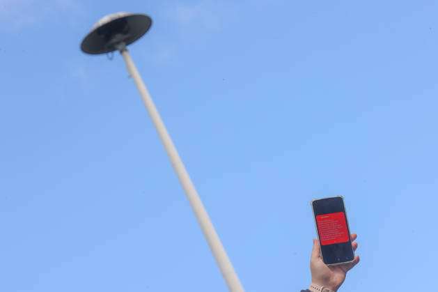 10.09.2026, xgox, Bundesweiter Warntag 2026, v.l. Symbolfoto, Symbolbild, Symbol, Sirene, Sirenentest Alarm, Ab 11 Uhr wurden Probewarnungen an Handys, Smartphones gesendet Wolfsburg