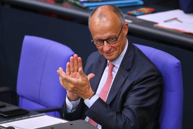 Berlin, Deutschland, 10.09.2026: Deutscher Bundestag: 93. Bundestagssitzung - Haushaltswoche: Bundeskanzler Friedrich Merz (CDU) Copyright: xdtsxNachrichtenagenturx dts_133907