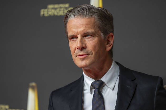 ABB FERNSEHPREIS-Markus Lanz Preistraeger mit dem Fernsehpreis Moderator zu Gast auf dem roten Teppich bei der Gala zr verleihung des Der Deutsche Fernsehpreis 2026 iim Confex Center am 09.09.2026 in Koeln NRW Deutschland