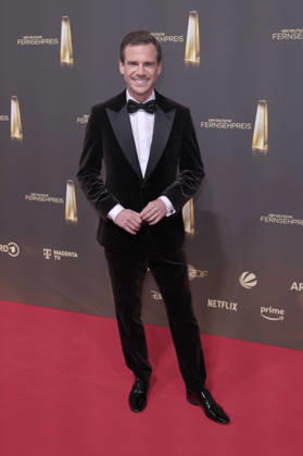 Aljoscha Höhn bei der Verleihung des Deutschen Fernsehpreises 2026 im Confex-Center. Köln, 09.09.2026