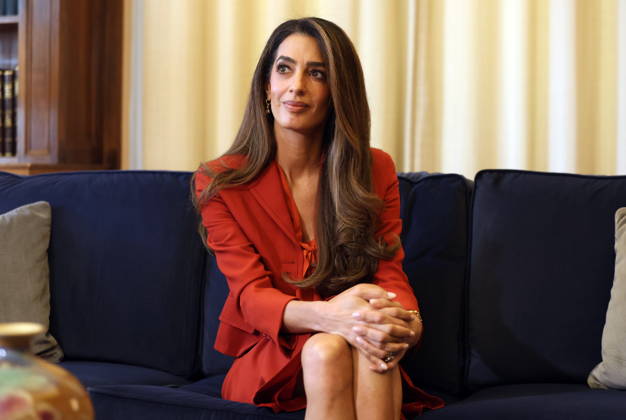 News Bilder des Tages September 10, 2026, Athens, Greece: British-Lebanese lawyer and human rights advocate Amal Clooney met with Greek President Konstantinos Tasoulas at the Presidential Mansion in Athens on Thursday, September 10, 2026. Clooney is visiting Greece for a UNESCO gathering focused on the protection of cultural heritage. Athens Greece - ZUMAv62_ 20260910_zaf_v62_032 Copyright: xAristidisxVafeiadakisx