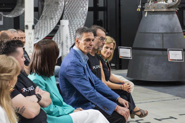 Sánchez Visits the Facilities of the Aerospace Company PLD Space in Elche, Alicante. Prime Minister Pedro Sánchez visited the facilities of the aerospace company PLD Space on September 10, 2026, in Elche, Alicante, Valencian Community, Spain. PLD Space, a Spanish company specializing in space launch vehicles, was founded in 2011 and is developing the MIURA 5 orbital rocket to launch small satellites from French Guiana. The visit coincides with efforts to accelerate its industrialization, following a 158.9-million-euro contract from the European Space Agency to strengthen its orbital capabilities. SEPTEMBER 10, 2026 Víctor Ferná Elche, Alicante, Valencian Community Elche, Alicante, Valencian Community, Spain Copyright: xVictorxFernandezx 7762763