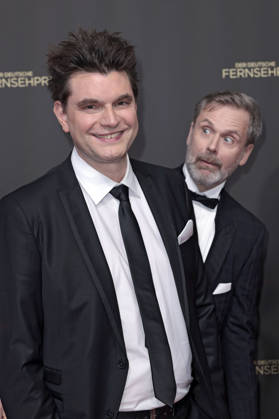 Lutz van der Horst und Matthias Matschke bei der Verleihung des Deutschen Fernsehpreises 2026 im Confex-Center. Köln, 09.09.2026