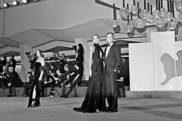 September 9, 2026, Venice, Rome, Italy: Gloria Tonon and Alessandro Benetton during the red carpet of the film The Fire That You Carry Inside at the 83rd Venice International Film Festival, Venice, 09 09 2026 Venice Italy  - ZUMAa289 20260909_zia_a289_850 Copyright: xMariaxLauraxAntonellix xAgfx
