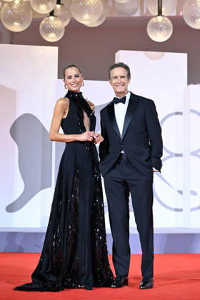 September 9, 2026, Venice, Rome, Italy: Gloria Tonon and Alessandro Benetton during the red carpet of the film The Fire That You Carry Inside at the 83rd Venice International Film Festival, Venice, 09 09 2026 Venice Italy  - ZUMAa289 20260909_zia_a289_852 Copyright: xMariaxLauraxAntonellix xAgfx