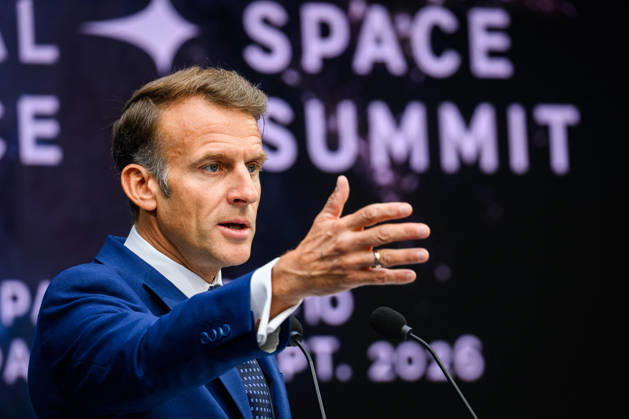 Emmanuel Macron, President of the French Republic, at the International Space Summit at the Grand Palais in Paris, France, on September 10, 2026. Caught between the United States and China, Europe intends to defend its position at the first international summit in Paris—an event snubbed by the American giants and one in which the German chancellor, despite being a co-organizer, is not participating. Eric Tschaen Pool Bestimage International Space Summit at the Grand Palais in Paris on September 10, 2026 Caught between the United States and China, Europe intends to defend its position at the first international summit in Paris—an event snubbed by the American giants and attended without the German chancellor, one of the event’s co-hosts Par Copyright: xEricxTschaenx xPoolx xBestimagexEricxTschaenx xPoolx xBestimagex