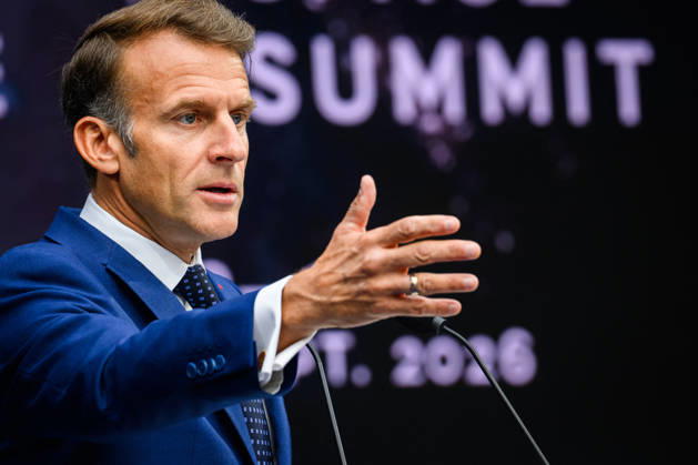 Emmanuel Macron, President of the French Republic, at the International Space Summit at the Grand Palais in Paris, France, on September 10, 2026. Caught between the United States and China, Europe intends to defend its position at the first international summit in Paris—an event snubbed by the American giants and one that the German chancellor, despite being a co-organizer, is not attending. Eric Tschaen Pool Bestimage International Space Summit at the Grand Palais in Paris on September 10, 2026 Caught between the United States and China, Europe intends to defend its position at the first international summit in Paris—an event snubbed by the American giants and attended without the German chancellor, one of the event’s co-hosts Paris, Fran Copyright: xEricxTschaenx xPoolx xBestimagexEricxTschaenx xPoolx xBestimagex