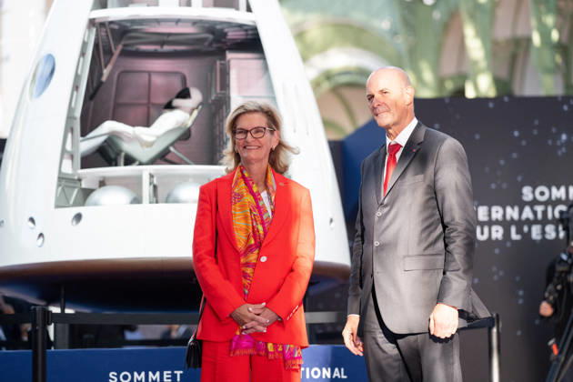 Arrivals at the International Space Summit - Paris Doreen Bodgan Martin, Secretary genral of International telecomunication Union ITU arrives at the International Space Summit at the Grand Palais in Paris, France on September 10, 2026. Photo by Jeanne Accorsini Pool ABACAPRESS.COM Paris France  Copyright: xAccorsinixJeanne Pool ABACAx