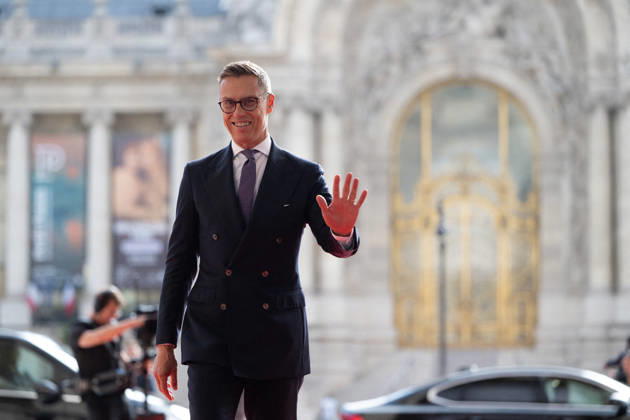 Finnish President Alexander Stubb at the Space Summit at the Grand Palais in Paris on September 10, 2026. Nearly 1,100 companies from the space sector will also be present at the Grand Palais, demonstrating the exceptional mobilization of the global space ecosystem around this event, organized by France and Germany. The Summit will address all issues related to the development and innovation of the space sector through three key themes: 1) meeting the challenges of the global space economy through international cooperation; 2) advancing science, technology, and space exploration from an international perspective; 3) ensuring space security through dialogue, defense, and partnerships. Jeanne Accorsini Pool Bestimage Finland’s President Alex  Copyright: xJeannexAccorsini Pool BestimagexJeannexAccorsini Pool Bestimagex