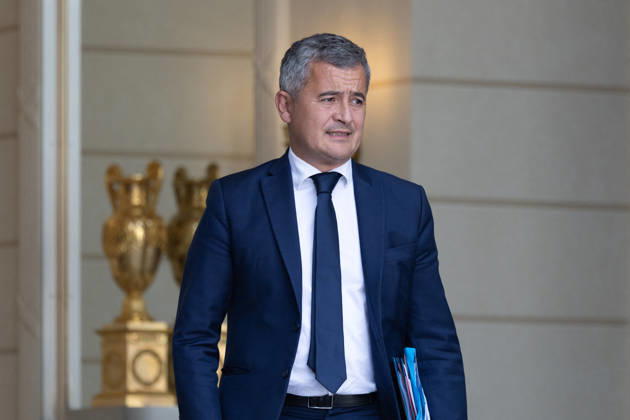 Weekly Cabinet Meeting - Paris French Justice Minister Gerald Darmanin leaving after the weekly cabinet meeting at the Elysee Palace in Paris, France on September 10, 2026. Photo by Rafael Lafargue ABACAPRESS.COM Paris France  Copyright: xLafarguexRaphael ABACAx