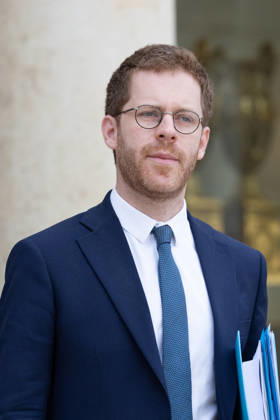 Weekly Cabinet Meeting - Paris France’s junior Minister for Public Accounts David Amiel leaving after the weekly cabinet meeting at the Elysee Palace in Paris, France on September 10, 2026. Photo by Rafael Lafargue ABACAPRESS.COM Paris France  Copyright: xLafarguexRaphael ABACAx