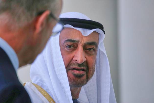 Berlin, Deutschland, 10.09.2026: Bundeskanzleramt: Staatsbesuch S.H. des Präsidenten der Vereinigten Arabischen Emirate: Friedrich Merz und Muhammad bin Zayid Al Nahyan Copyright: xdtsxNachrichtenagenturx dts_134020
