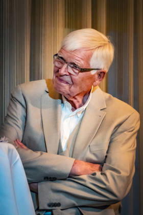 Berlin Reinickendorf OT Tegel: Tegeler Gespräch, politische Veranstaltungsreihe. Detlef Dzembritzki, ememaliger SPD Politiker und Bezirksbürgermeister von Reinickendorf - 10.09.2026 Tegel