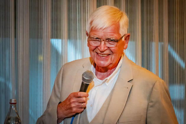 Berlin Reinickendorf OT Tegel: Tegeler Gespräch, politische Veranstaltungsreihe. Detlef Dzembritzki, ememaliger SPD Politiker und Bezirksbürgermeister von Reinickendorf - 10.09.2026 Tegel