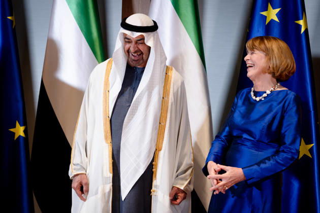 Bundespräsident, Scheich Mohammed Bin Zayed Al Nahyanin Berlin, Defilee, Spreebogen, Präsident, Vereinigte Arabische Emirate, Scheich Mohammed Bin Zayed Al Nahyanin, Elke Büdenbender Berlin Berlin GER
