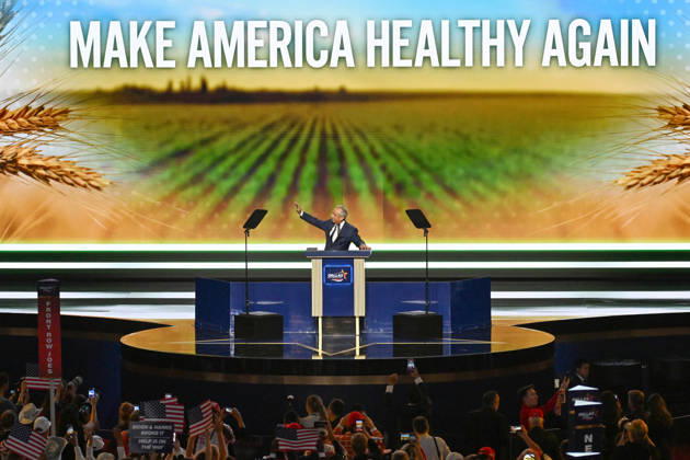 Secretary of Health and Human Services Robert Kennedy Jr., speaks during the second day of the Republican midterm convention at American Airlines Center in Dallas, Texas, on Thursday, September 10, 2026.  DAL20260910891 IANxHALPERIN