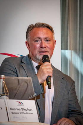Berlin Reinickendorf OT Tegel: Tegeler Gespräch, politische Veranstaltungsreihe. Thomas Ruschin, AFD - 10.09.2026 Tegel