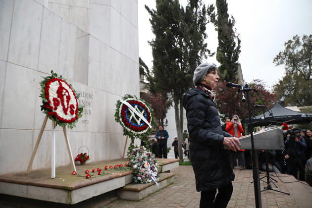Santiago, September 11, 2026: Commemoration of the 1973 civil-military coup at the mausoleum of former Head of State Salvador Allende. Dragomir Yankovic, Aton Chile, Santiago, Chile. Aton 1189474  Copyright: DRAGOMIRxYANKOVIC ATONxCHILE