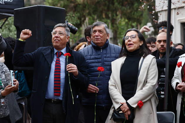 Santiago, September 11, 2026: Commemoration of the 1973 civil-military coup at the mausoleum of former Head of State Salvador Allende. Dragomir Yankovic, Aton Chile, Santiago, Chile. Aton 1189485  Copyright: DRAGOMIRxYANKOVIC ATONxCHILE