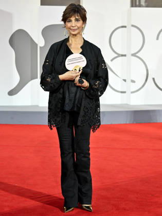 IPA88405803 - Venice, 83rd Venice International Film Festival 2026 - Night 10 - Red carpet for the Nuovo IMAIE Award. Pictured: Laura Morante  Copyright: xSimonexComix xPoolxPhotoxEventsx08x IPA88405803