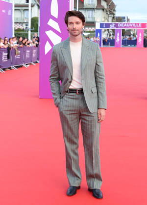 Patrick Schwarzenegger on the red carpet at the 52nd Deauville American Film Festival on September 11, 2026. Photo by Denis Guignebourg, Bestimage. Red carpet at the 52nd Deauville American Film Festival on September 11, 2026, Deauville, France Copyright: xDenisxGuignebourgx xBestimagexDenisxGuignebourgx xBestimagex