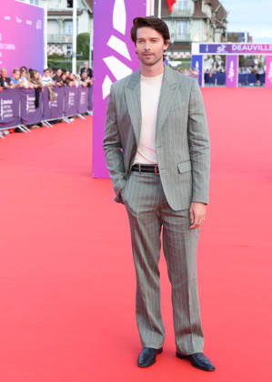 Patrick Schwarzenegger on the red carpet at the 52nd Deauville American Film Festival on September 11, 2026. Photo by Denis Guignebourg, Bestimage. Red carpet at the 52nd Deauville American Film Festival on September 11, 2026, Deauville, France Copyright: xDenisxGuignebourgx xBestimagexDenisxGuignebourgx xBestimagex