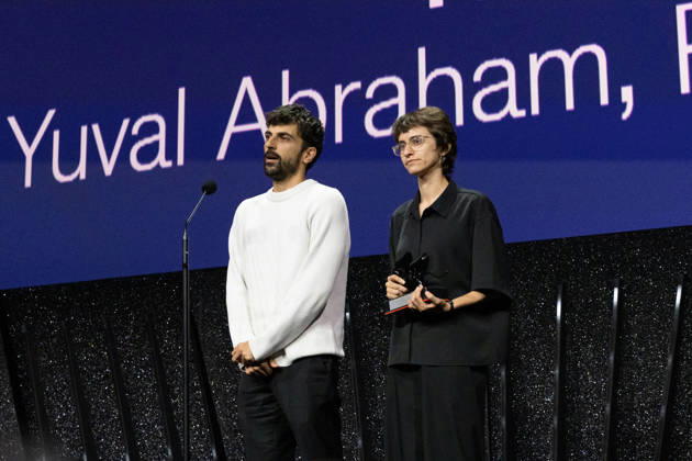 Winners Photocall during the 83rd Venice International Film Festival VENICE, ITALY - SEPTEMBER 12: Yuval Abraham and Rachel Szor receive Special Jury Prize Award for Naza during the 2026 Closing Ceremony for the 83rd Venice International Film Festival at Sala Grande on September 12, 2026 in Venice, Italy. CAP KA Kristina Afanasyeva Venice ITALY Copyright: xKristinaxAfanasyeva CapitalxPicturesx