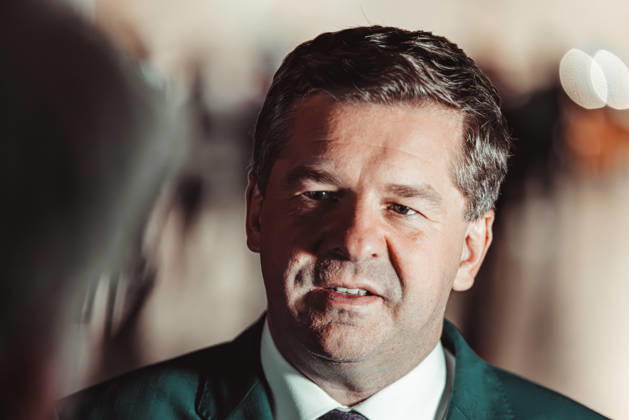 Sven Schulz bei der Landtagswahl in Sachsen-Anhalt in Magdeburg Magdeburg, Sachsen-Anhalt, Deutschland, 06.09.2026 CDU Spitzenkandidat Sven Schulze ist am Wahltag im Rahmen der Landtagswahl in Sachsen-Anhalt in der Messe Magdeburg. Magdeburg Sachsen-Anhalt