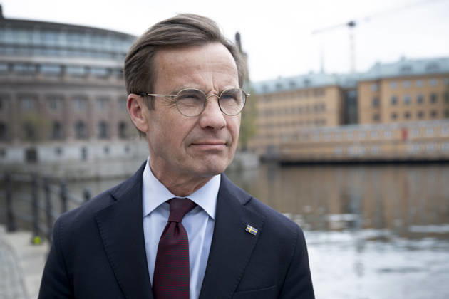 STOCKHOLM, May 4, 2026: Prime Minister Ulf Kristersson (M) at Rosenbad, STOCKHOLM, SWEDEN x30462x  Copyright: xJoakimxStahl SVD TTx ULF KRISTERSSON