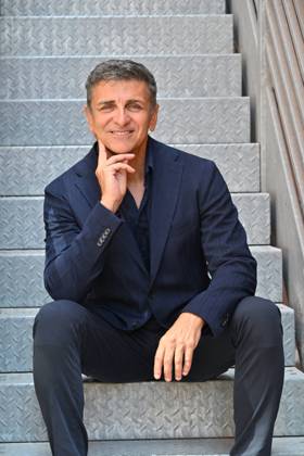 IPA88635756 - Rome: Rai Studios on Via Teulada. Photocall for the show *Il cacciatore di sogni*. Pictured: Stefano Buttafuoco Copyright: xMaurizioxD Avanzox xMaurizioxDxAvanzox IPA88635756