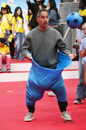 Moritz Bleibtreu beim kinderTag 2026 in den Atelier Gardens. Berlin, 17.09.2026